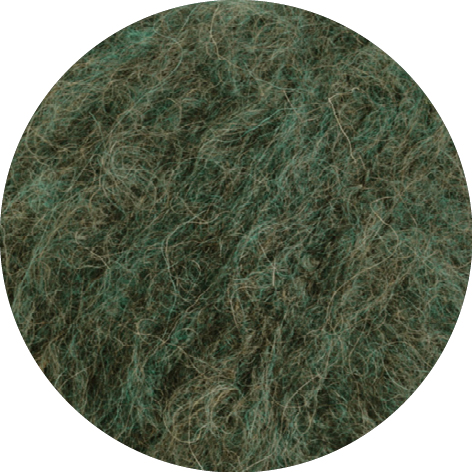 Lana Grossa Natural Alpaca Lungo 008 Grüngrau 50g