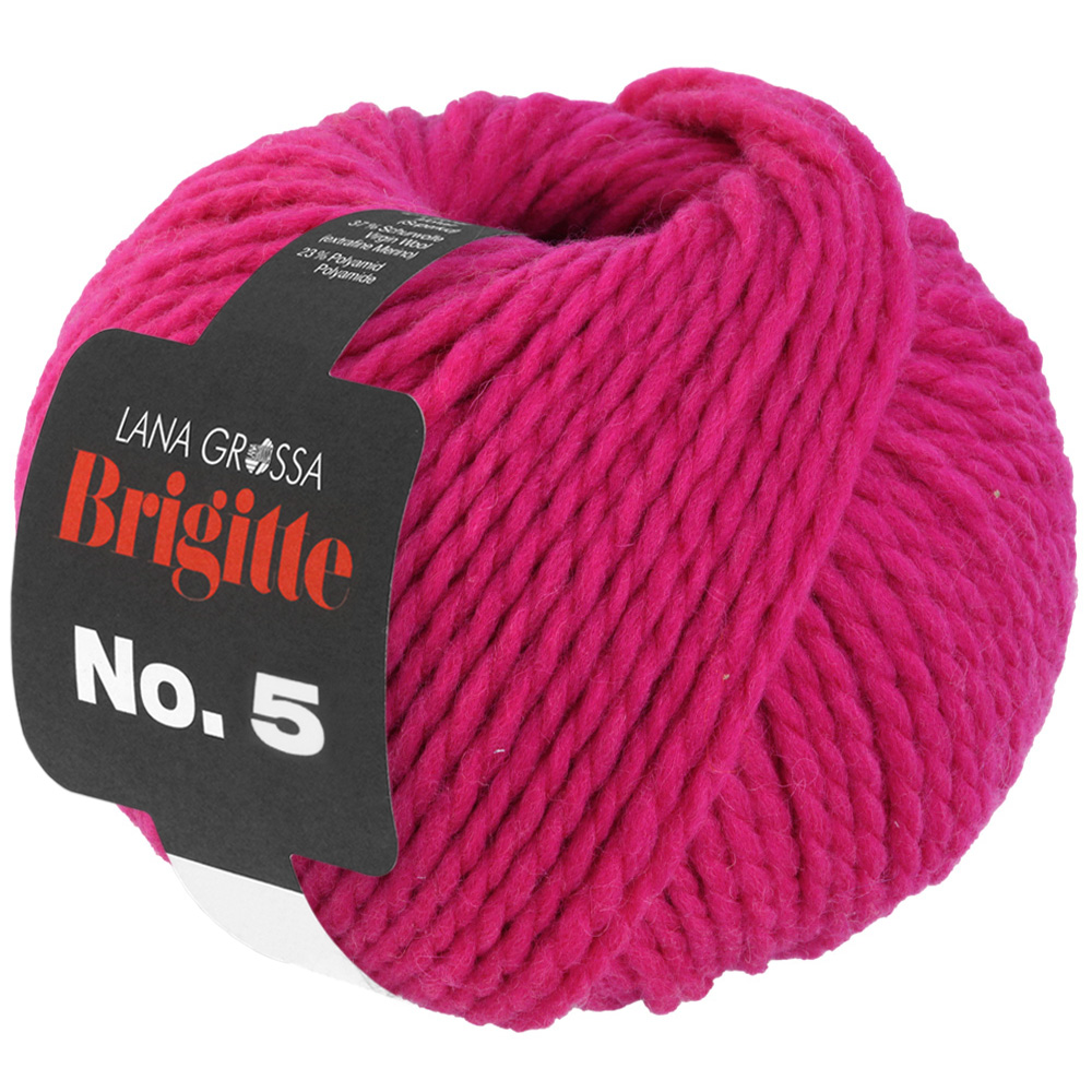 Lana Grossa Brigitte No.5 012 Fuchsia 50g