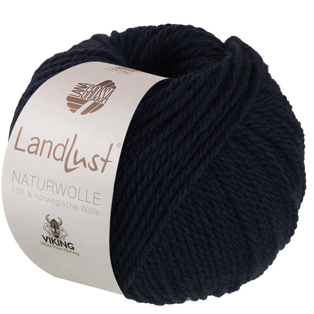 Lana Grossa Landlust Naturwolle 005 Schwarzblau
