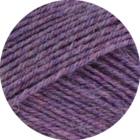 Lana Grossa Landlust Die Sockenwolle 50g Melange 1601 Dunkelviolett meliert 50g