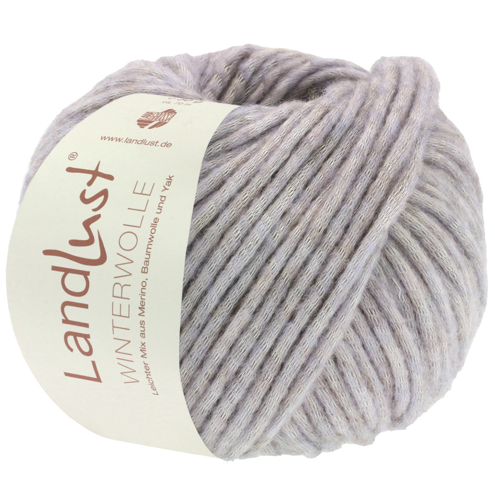 Lana Grossa Landlust Winterwolle 022 Flieder meliert 50g