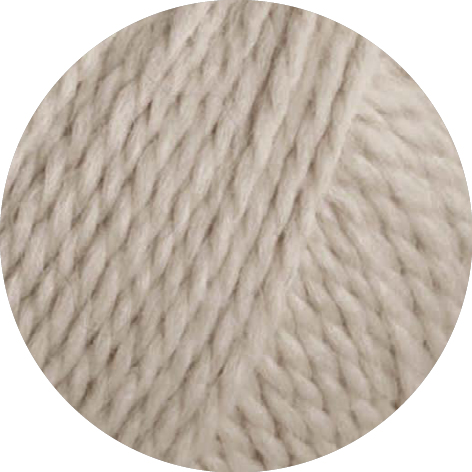 Lana Grossa Natural Lama Chunky 012 Graubeige 50g