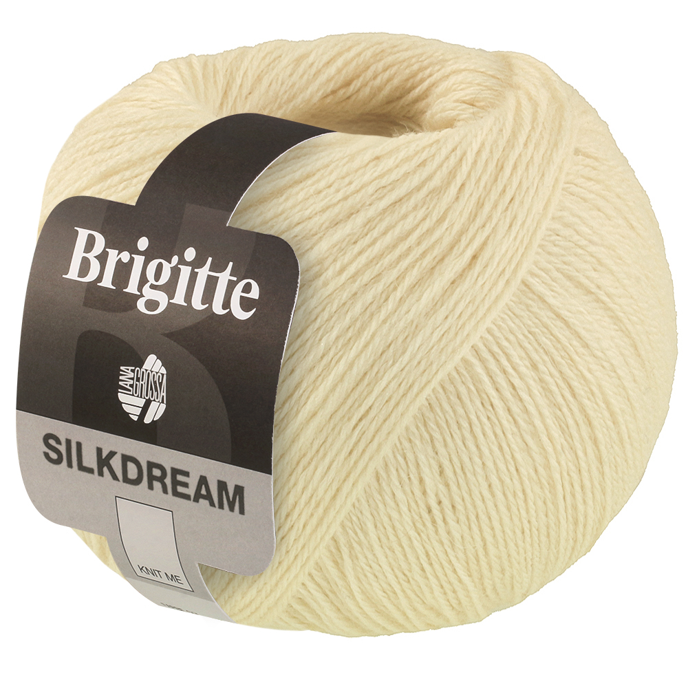 Lana Grossa Brigitte Silkdream 005 Creme 50g