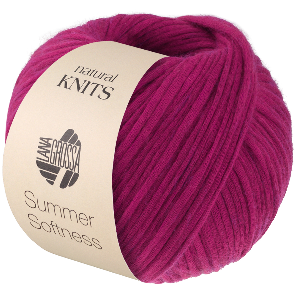 Lana Grossa Summer Softness 027 Fuchsia 50g