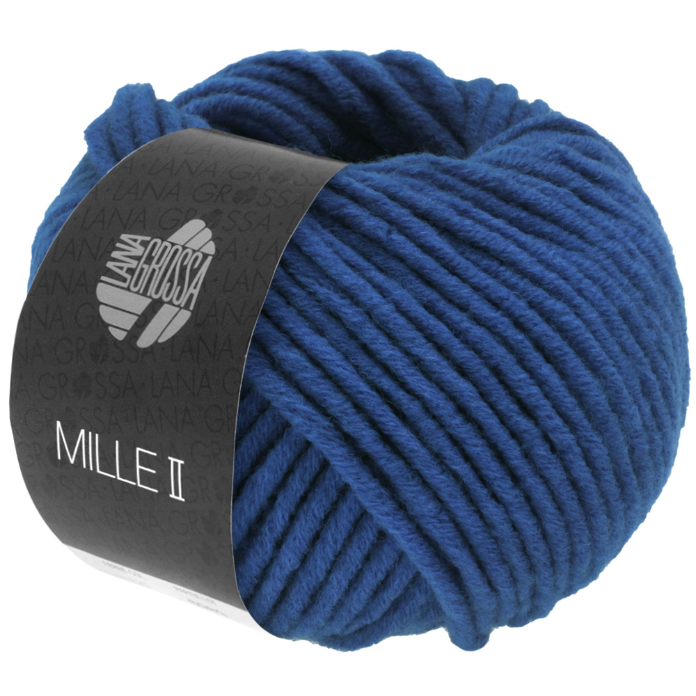 Lana Grossa Mille II 154 Tintenblau 50g