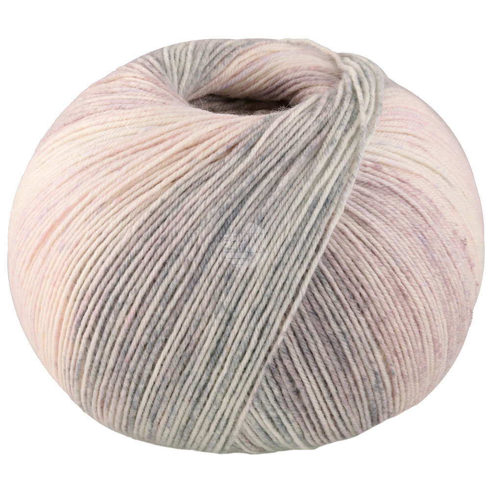 Lana Grossa Meilenweit 100 Cashmere Hawaii 4011 Hellgrau/Taupe/Hell-/Graubeige/Natur 100g