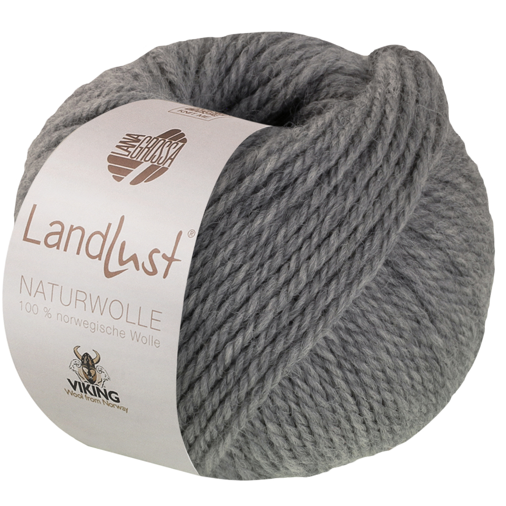 Lana Grossa Landlust Naturwolle 009 Grau