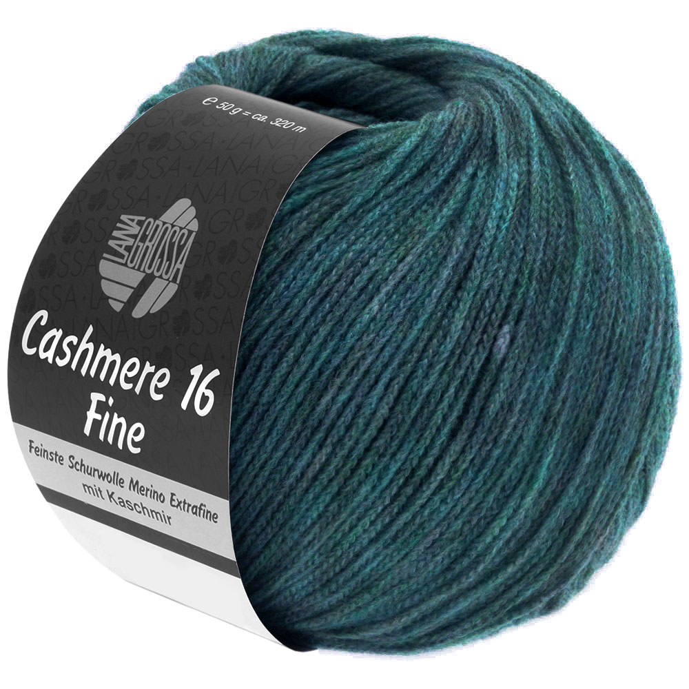 Lana Grossa Cashmere 16 Fine 013 Petrol 50g