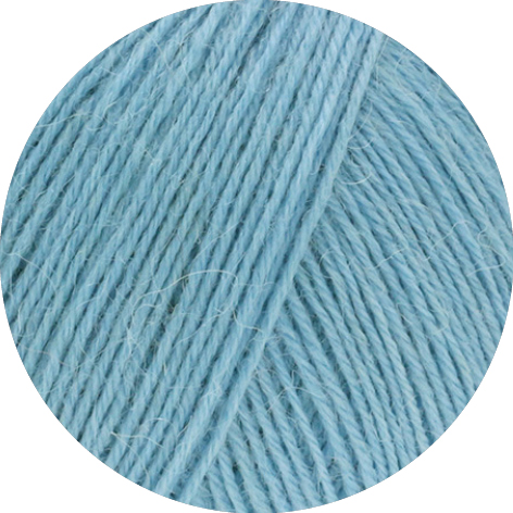 Lana Grossa Meilenweit 100 Alpaka 2009 Hellblau 100g