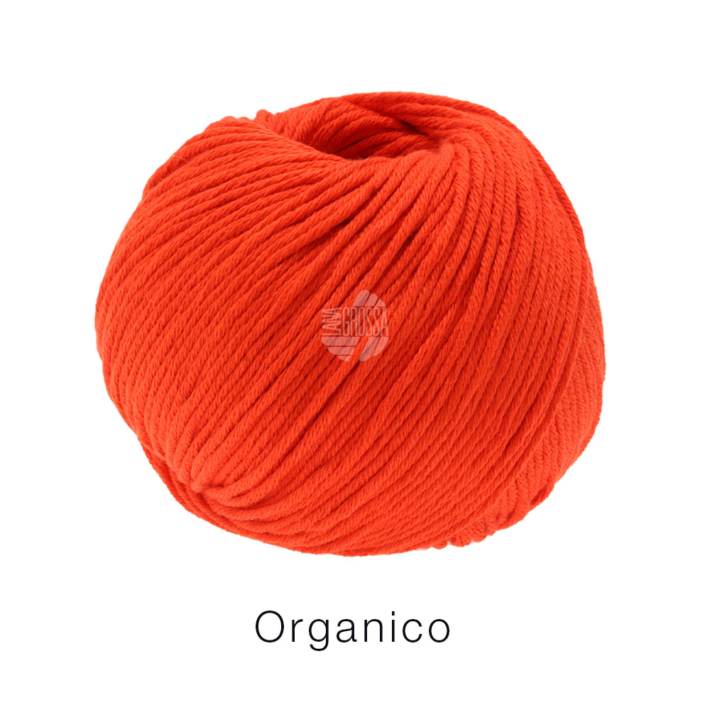 Lana Grossa Organico 125 Feuerrot 50g