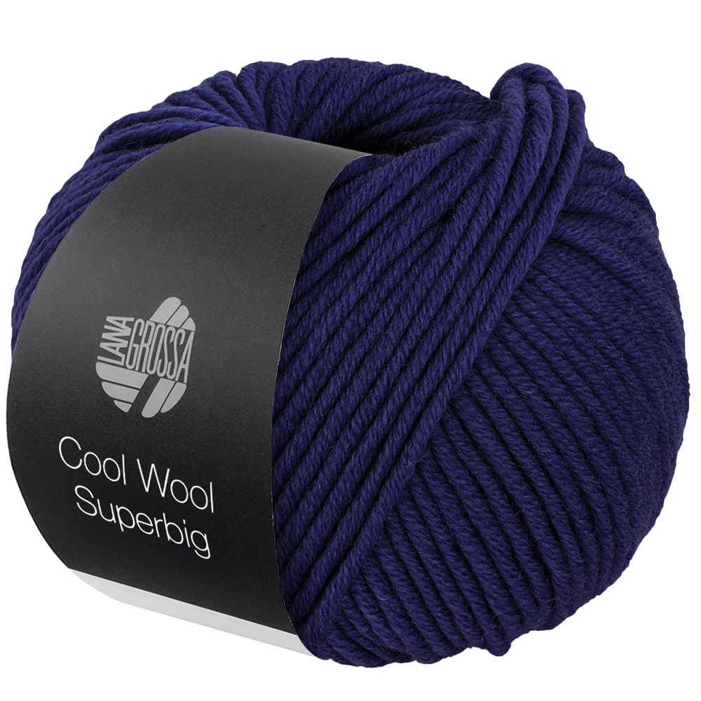 Lana Grossa Cool Wool Superbig 017 Dunkelblau 50g