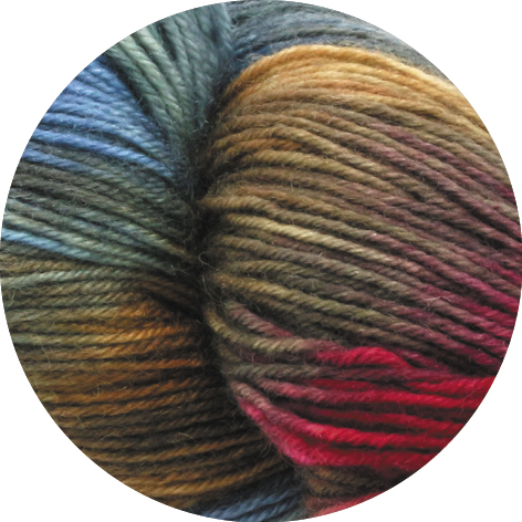 Lana Grossa Meilenweit 100 Merino Hand-Dyed 615 