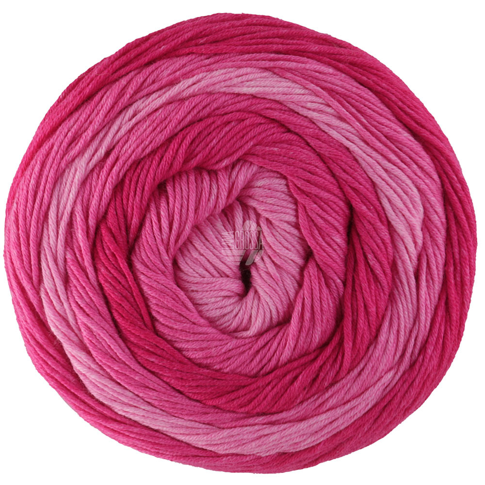 Lana Grossa Gomitolo Tono 1037 Zyklam/Fuchsia/Pink 100g