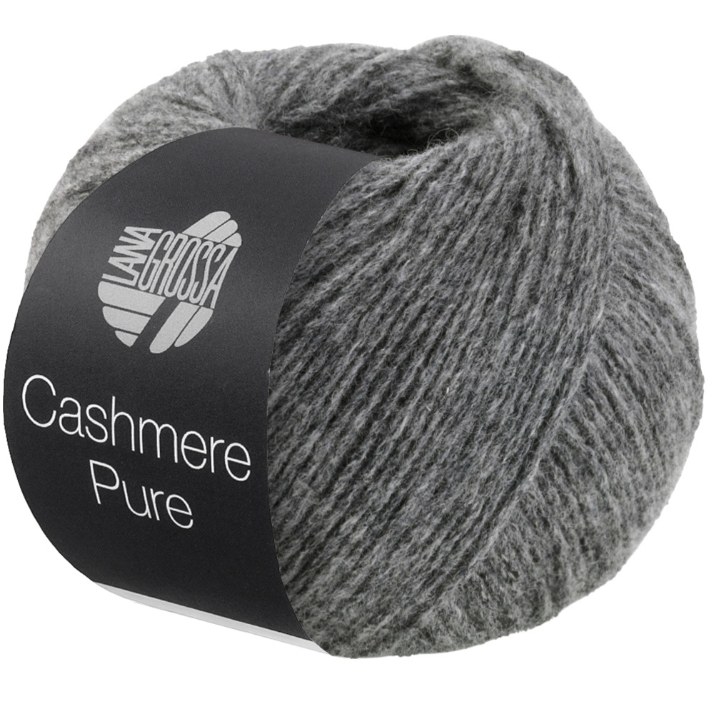 Lana Grossa Cashmere Pure 006  Mittelgrau 25g