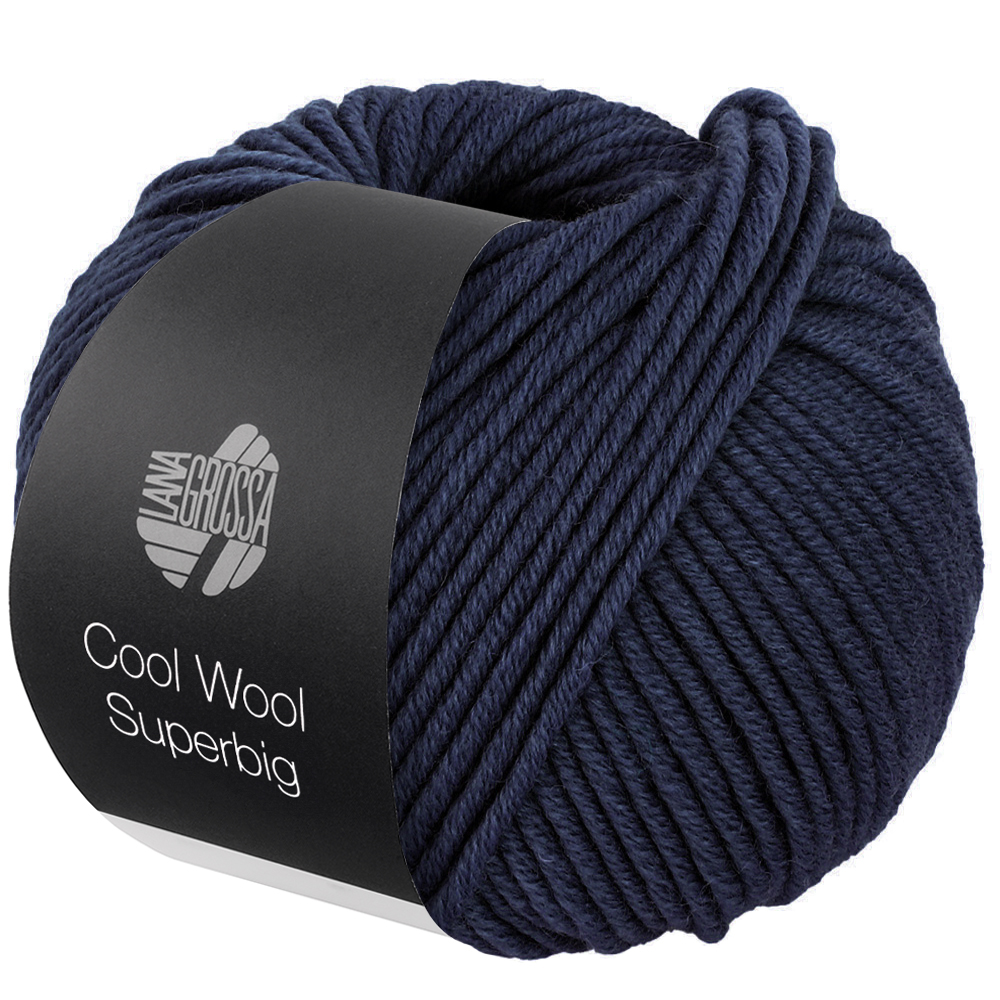 Lana Grossa Cool Wool Superbig 016 Ultramarinblau 50g