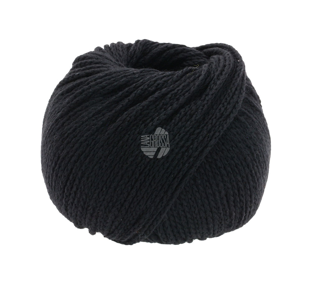 Lana Grossa Cool Merino 014 Schwarz 