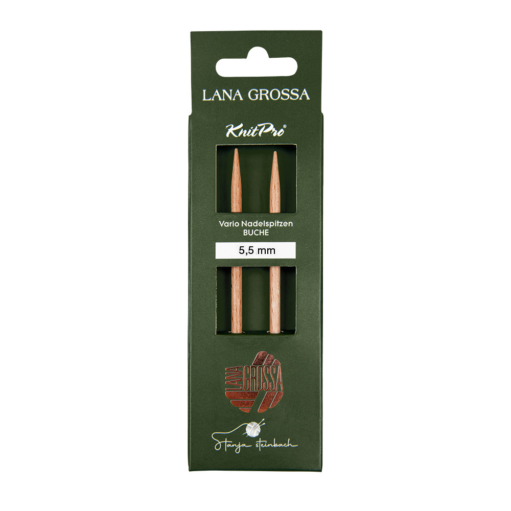 Lana Grossa Nadelspitzen Vario-Holz Buche 5.50mm