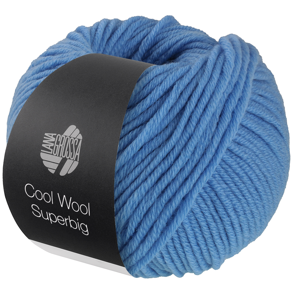 Lana Grossa Cool Wool Superbig 020 Himmelblau 50g