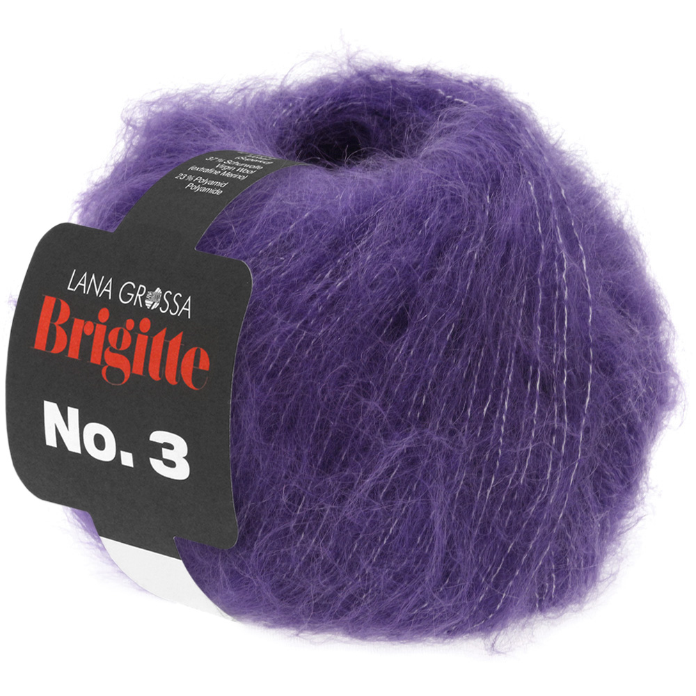 Lana Grossa Brigitte No.3 057 Dunkelviolett 25g