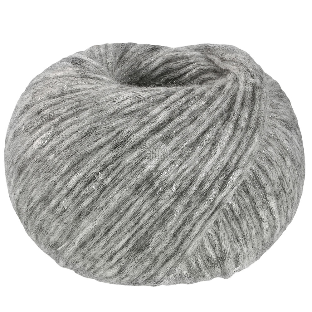 Lana Grossa Lucciola 002 Grau 50g
