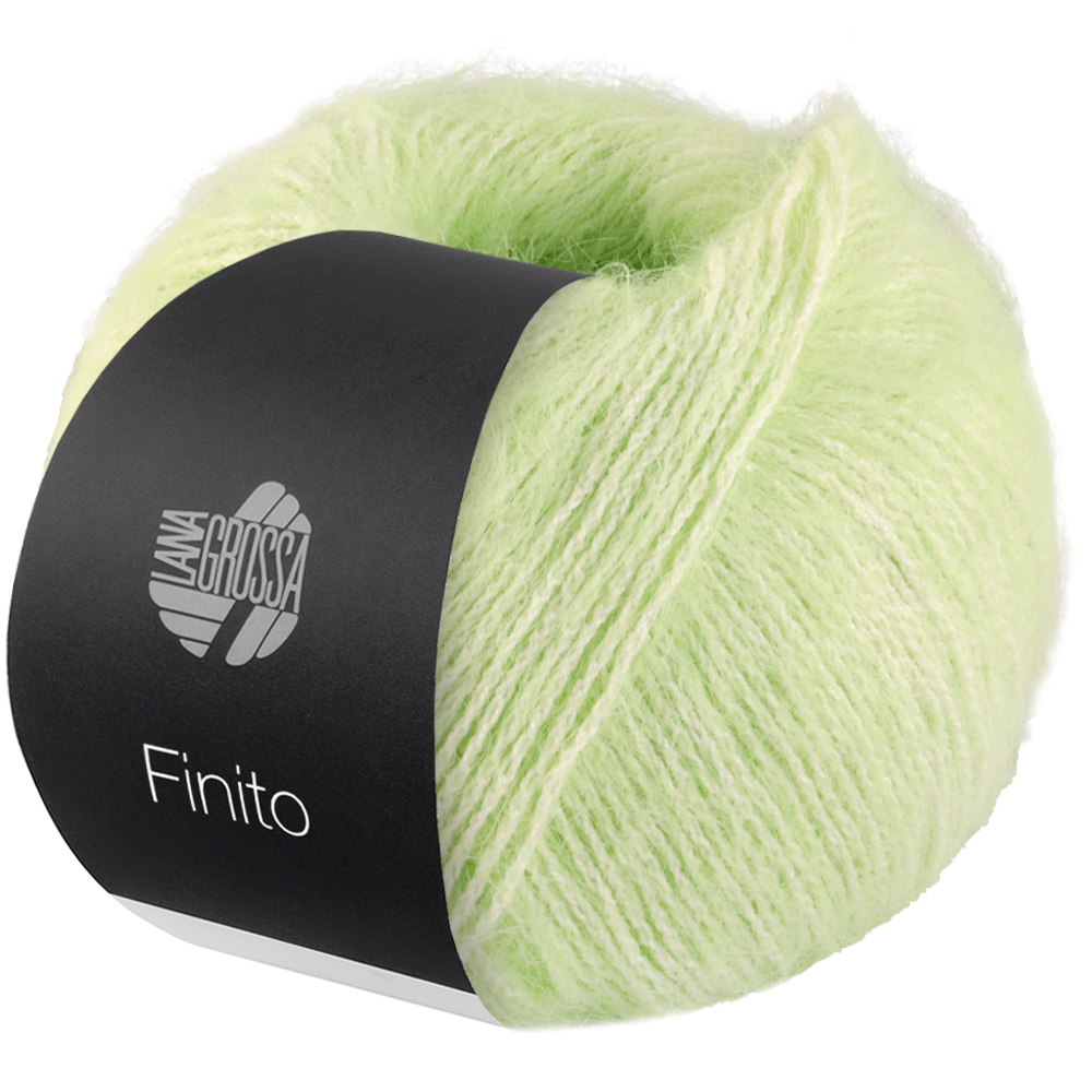 Lana Grossa Finito 006 Lime/Creme 50g