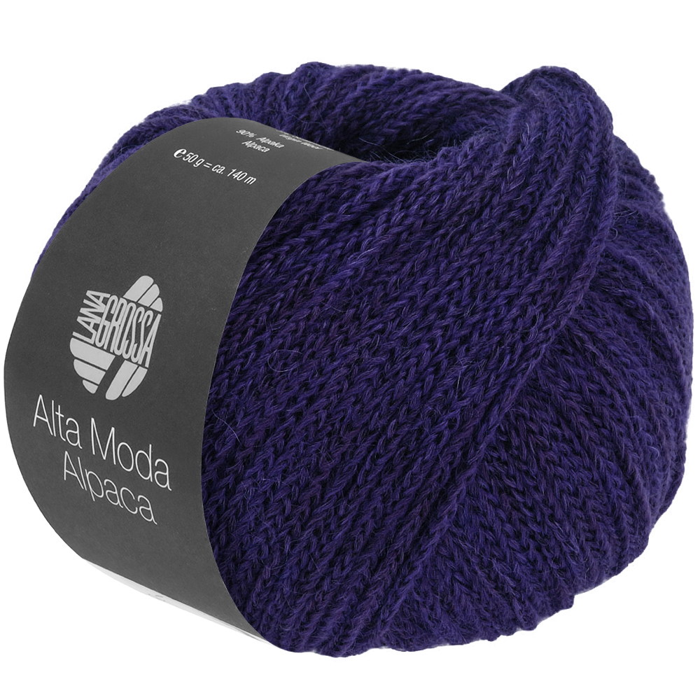 Lana Grossa Alta Moda Alpaca 108 Dunkelviolett 50g