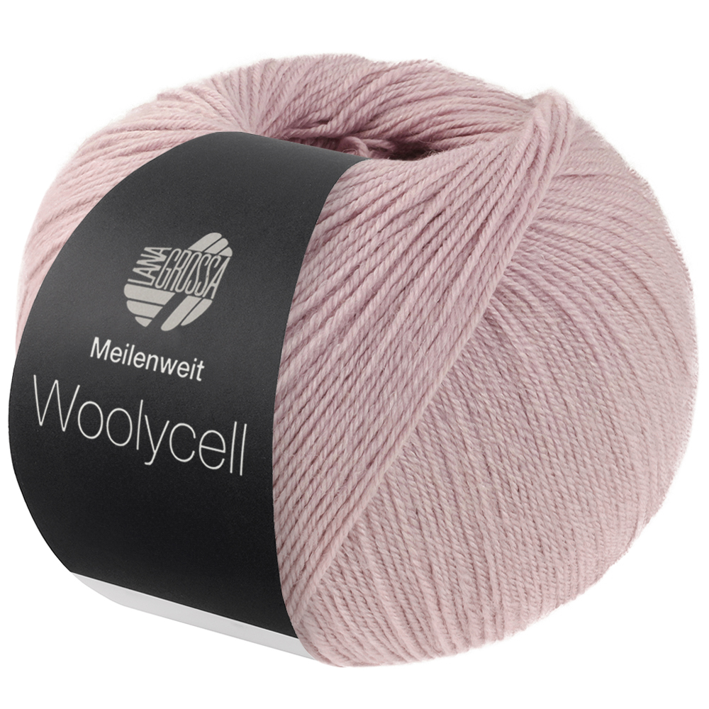 Lana Grossa Woolycell 003 Pastellrosa 100g