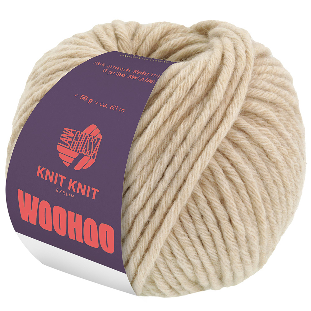 Lana Grossa Woohoo 002 Beige 50g