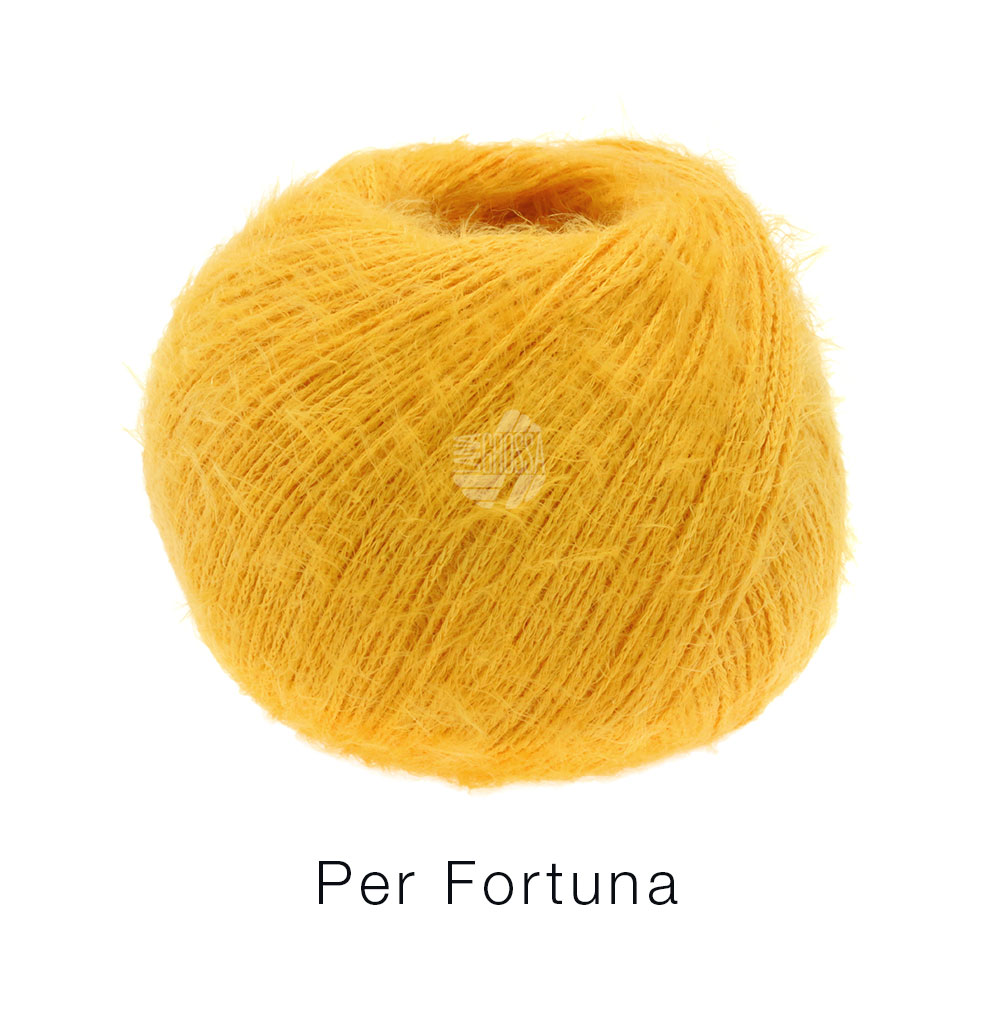 Lana Grossa Per Fortuna 012 Dottergelb 50g