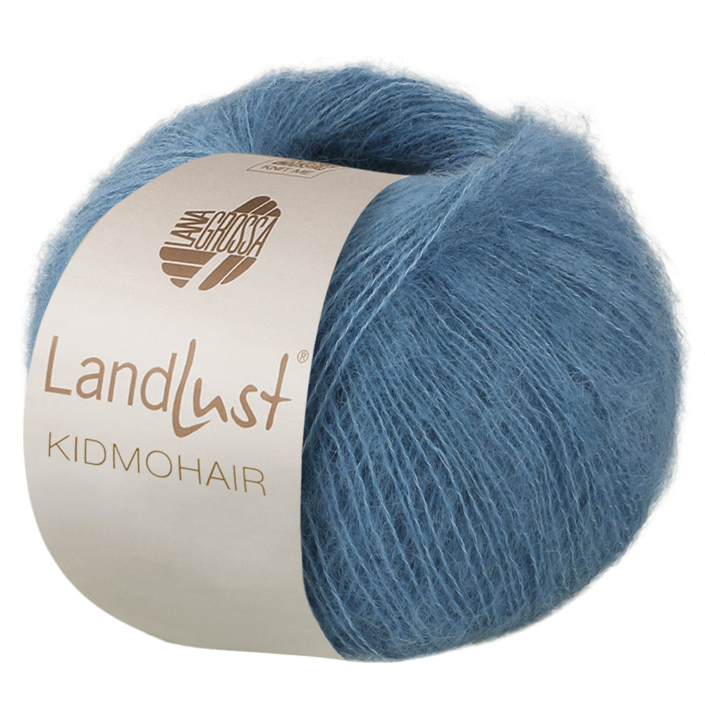 Lana Grossa Landlust Kidmohair 009 Taubenblau 25g