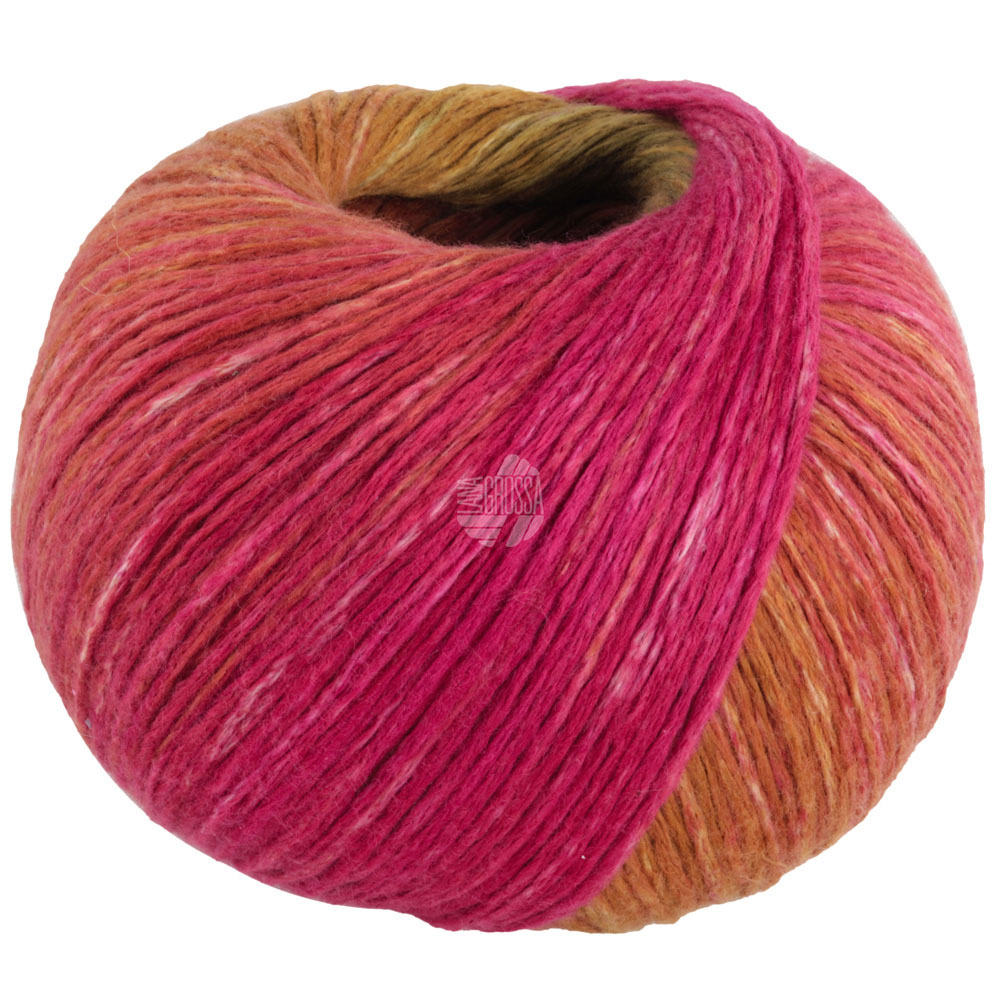 Lana Grossa Cotonella 005 Weinrot/Orange/Gelb/Dunkelgrün/Tanne/Moosgrün/Nougat/Rost/Graugrün 100g
