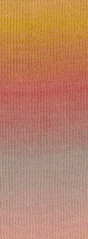 Lana Grossa Gomitolo Versione 440 Rosa/Lachs/Gelb/Pfirsich/Zartgrau 200g
