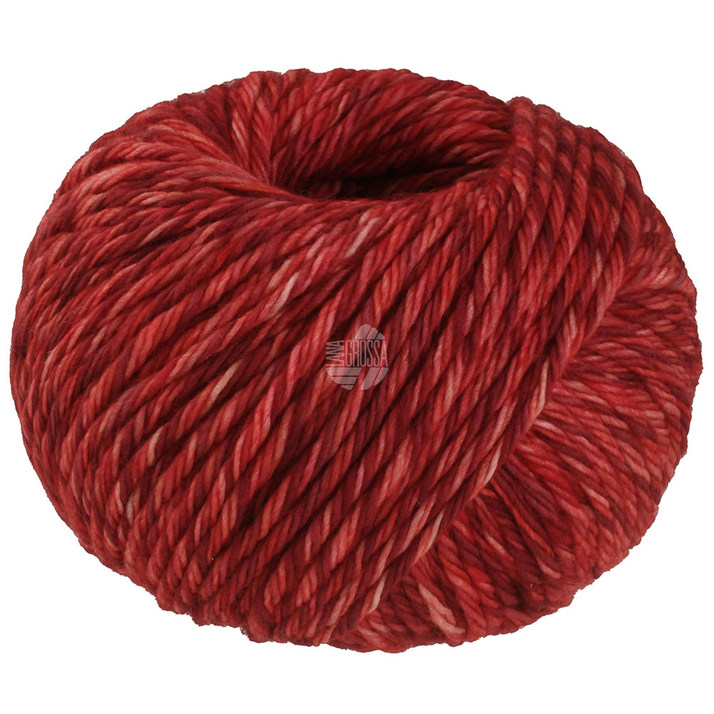 Lana Grossa Vintage Chunky 015 Hell-/Dunkelrot