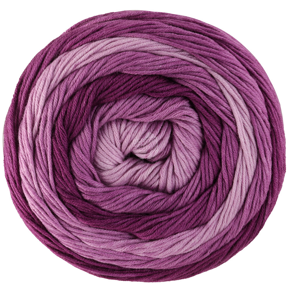 Lana Grossa Gomitolo Tono 1038 Rotviolett/Pflaume/Flieder 100g