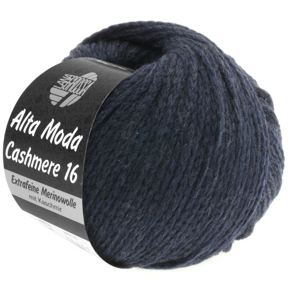 Lana Grossa Alta Moda Cashmere 16  011 Nachtblau 50g