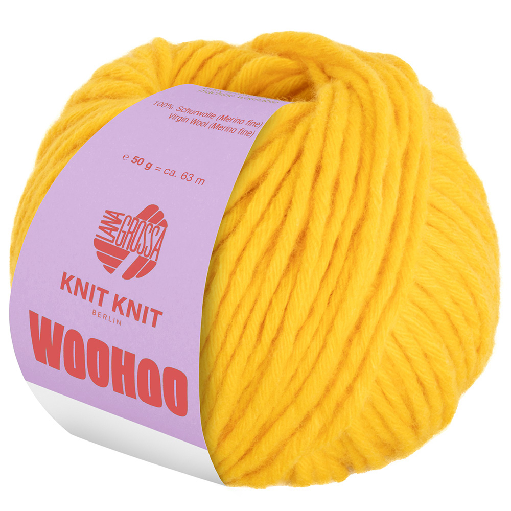 Lana Grossa Woohoo 003 Gelb 50g