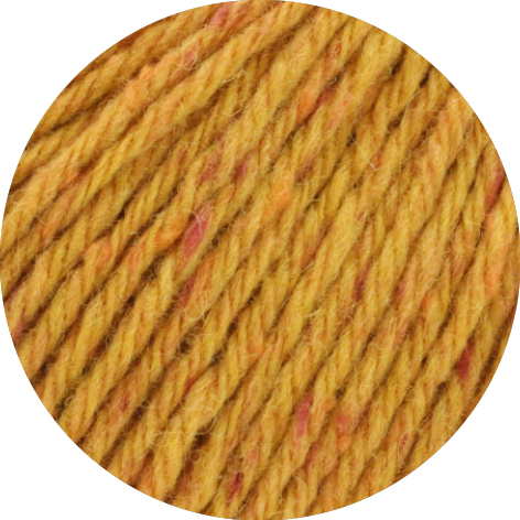 Lana Grossa Landlust Soft Tweed 90 008 Goldbraun meliert 50g