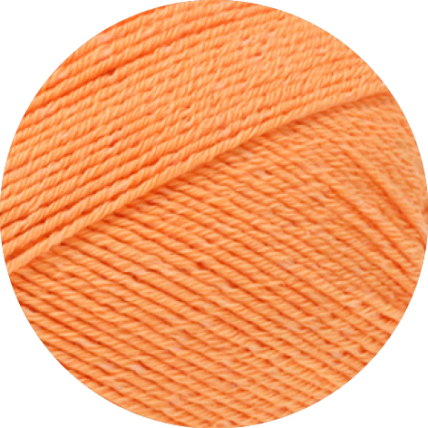 Lana Grossa Meilenweit 100 Cotone Vegano 009 Orange 100g