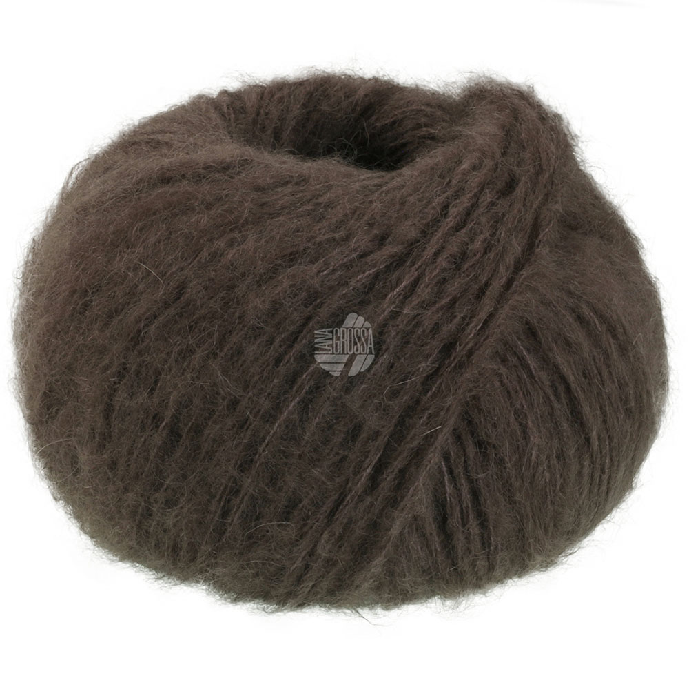 Lana Grossa Mohair Di Gio 007 Graubraun50g
