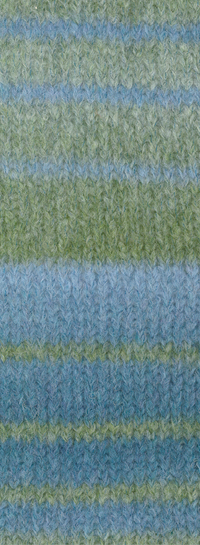 Lana Grossa Gigante 016 Schilf-/Graugrün/Grau-/Rauchblau 100g