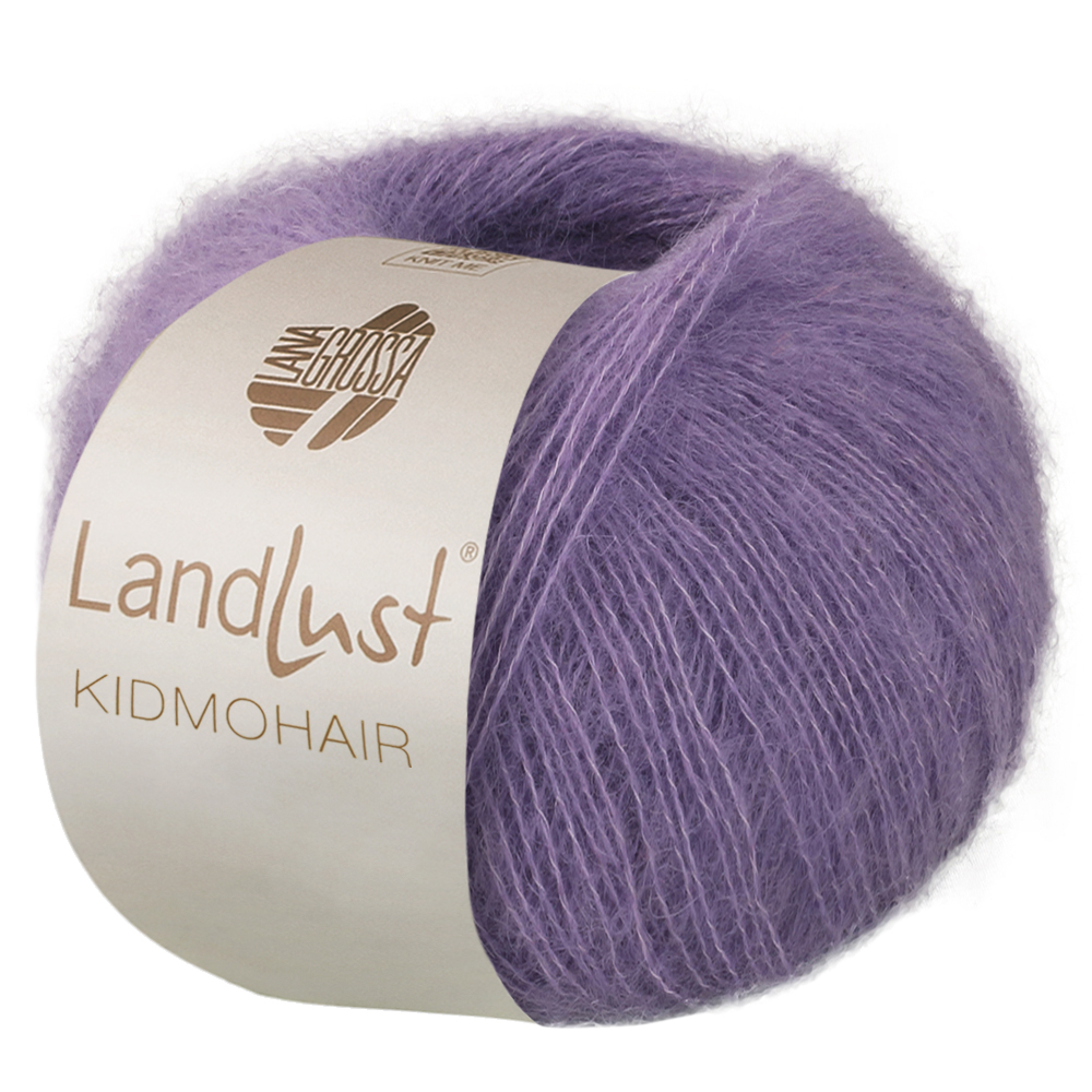Lana Grossa Landlust Kidmohair 013 Graulila 25g