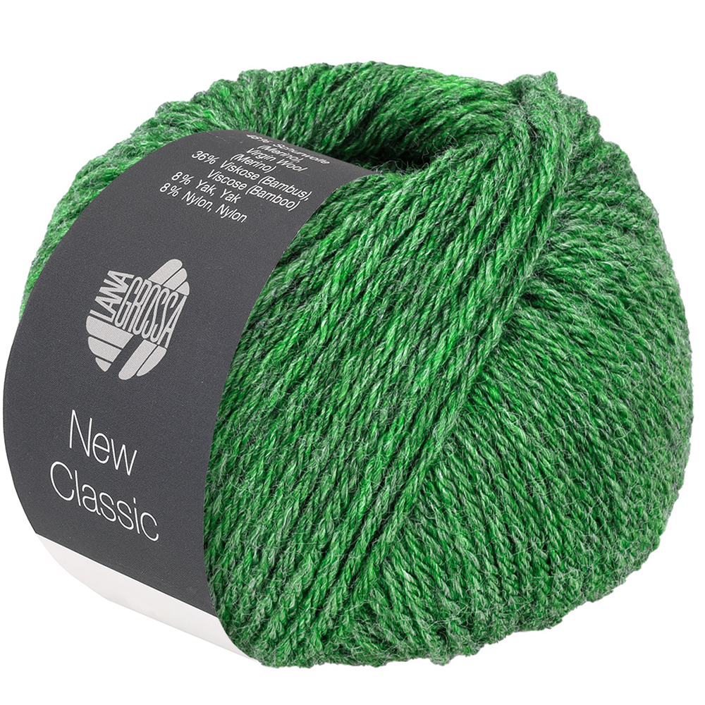Lana Grossa New Classic 017 Grün 50g